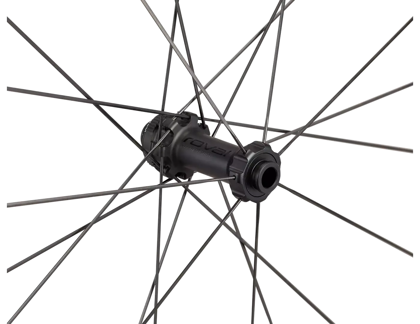 Roval Terra CLX II Tubeless Disc Gravel Voorwiel Carbon/Gloss Zwart