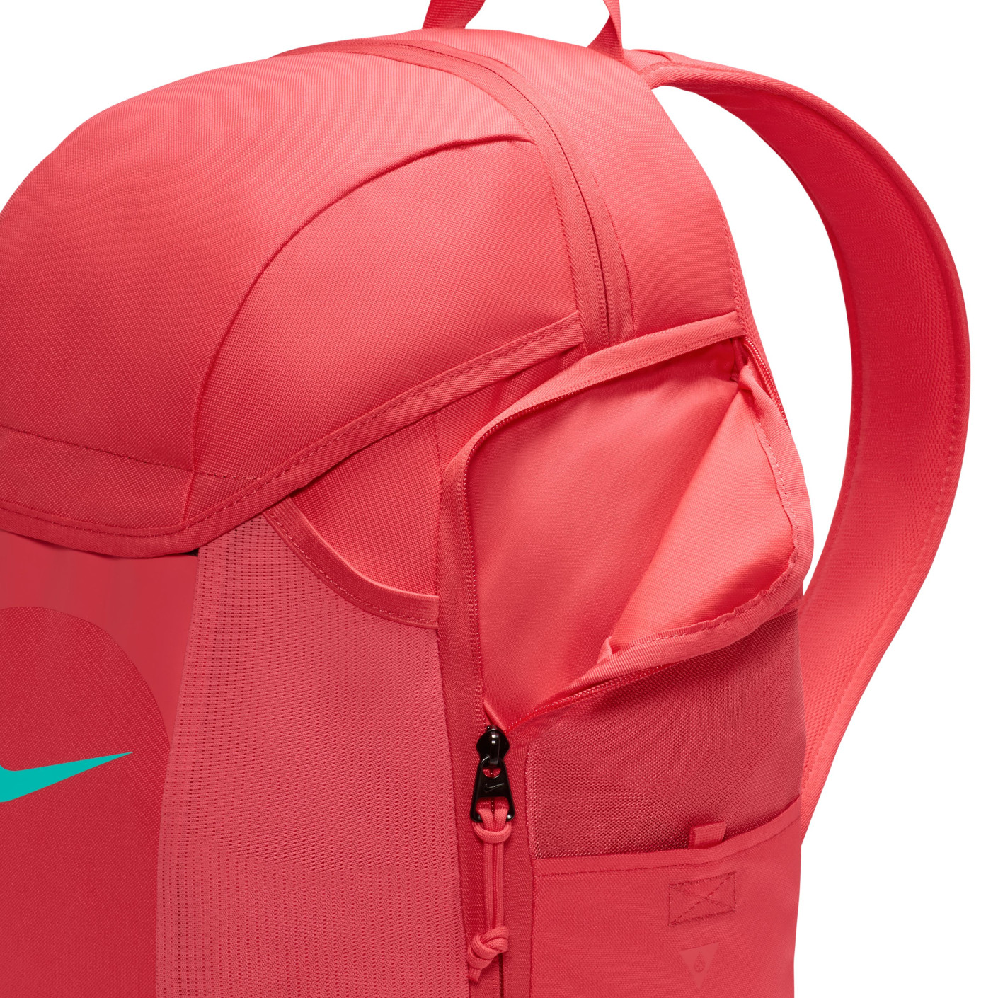 Nike Academy Team Rugzak Rood Turquoise Zwart