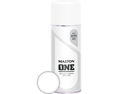 Maston ONE satijnwitte spuitverf 400 ml