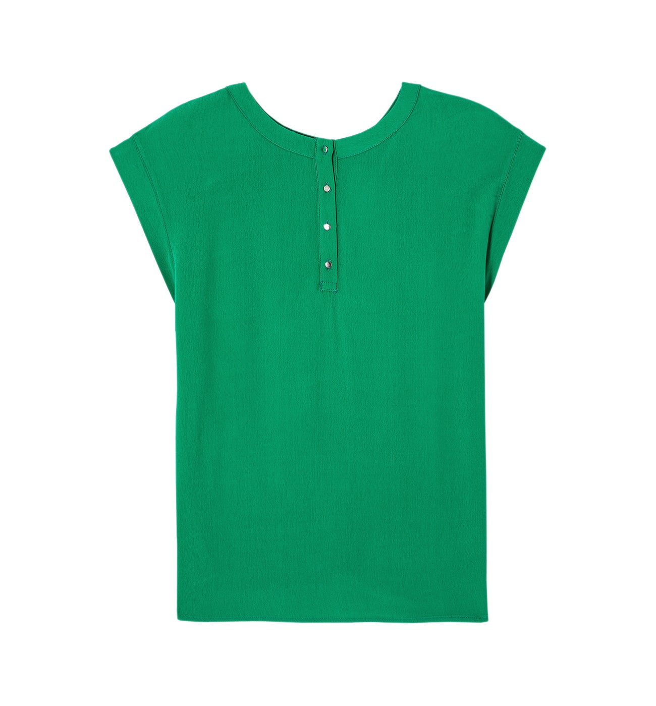 Blouse unie Femme - Vert clair