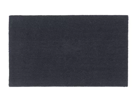 Tapis de porte gris foncé 90x150 cm fibre de coco touffeté