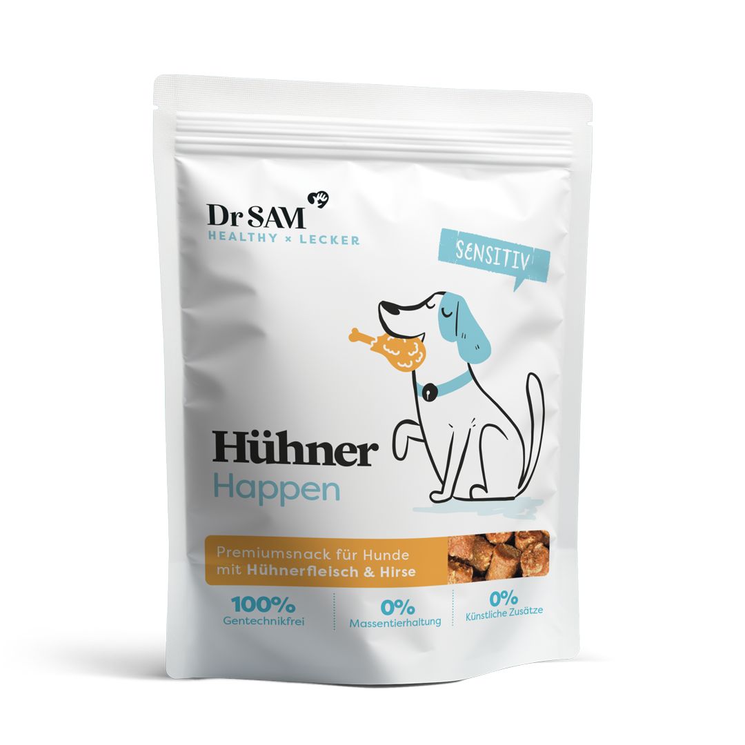 Dr. SAM Hühner Happen - Snacks für deinen Hund