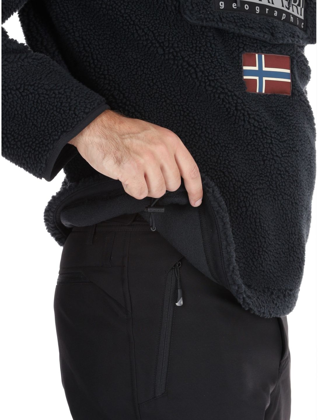 T-Burgee Curly trui heren