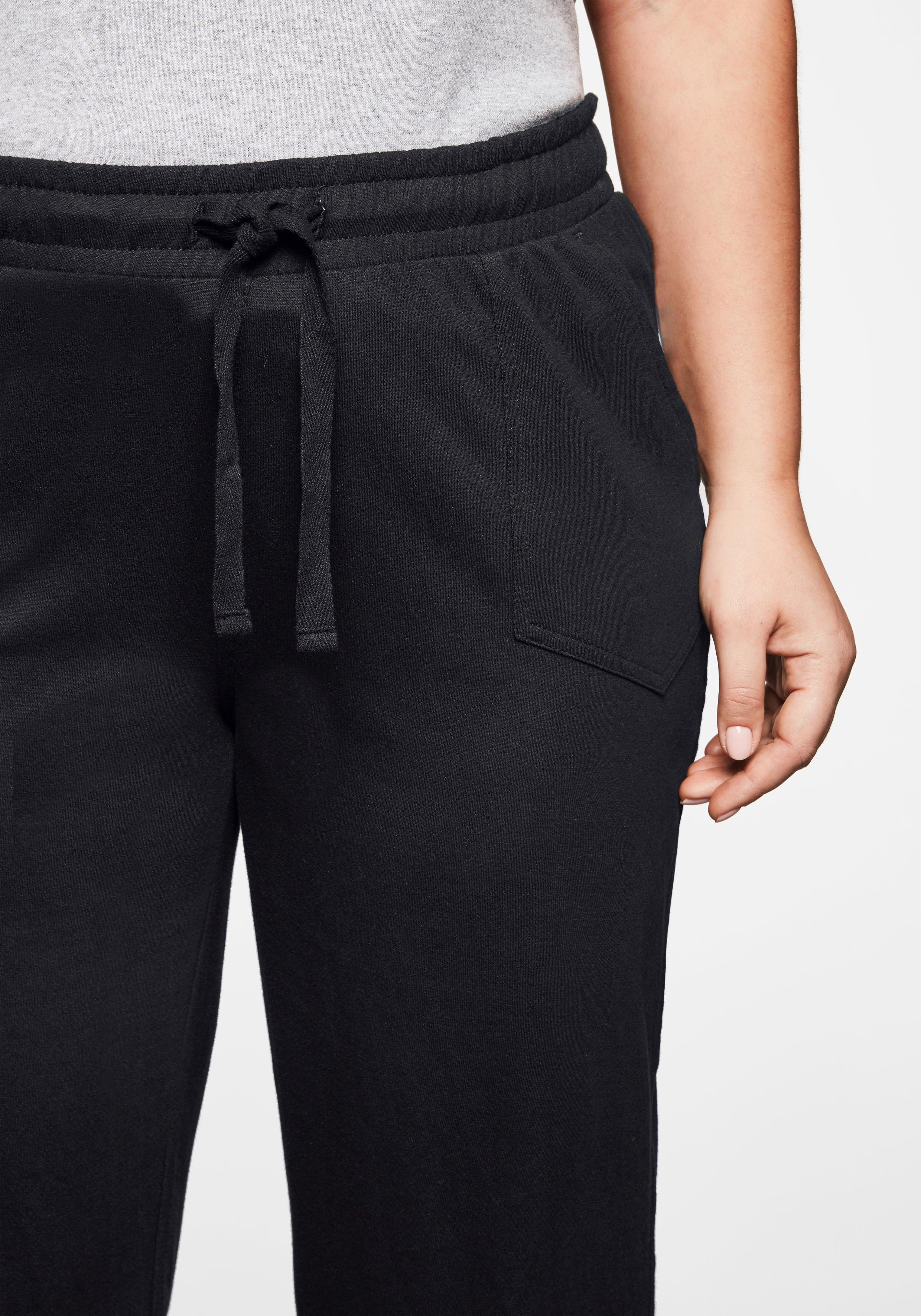 3/4-Hose mit Schlupfbund, aus Jersey