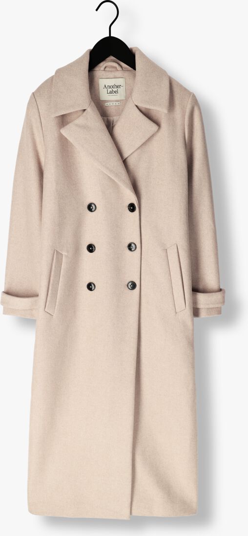 ANOTHER LABEL beige another label mantel sophia coat
