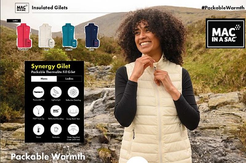 SYNERGY Thermolite GILET Damen Isolations-/Steppgilet