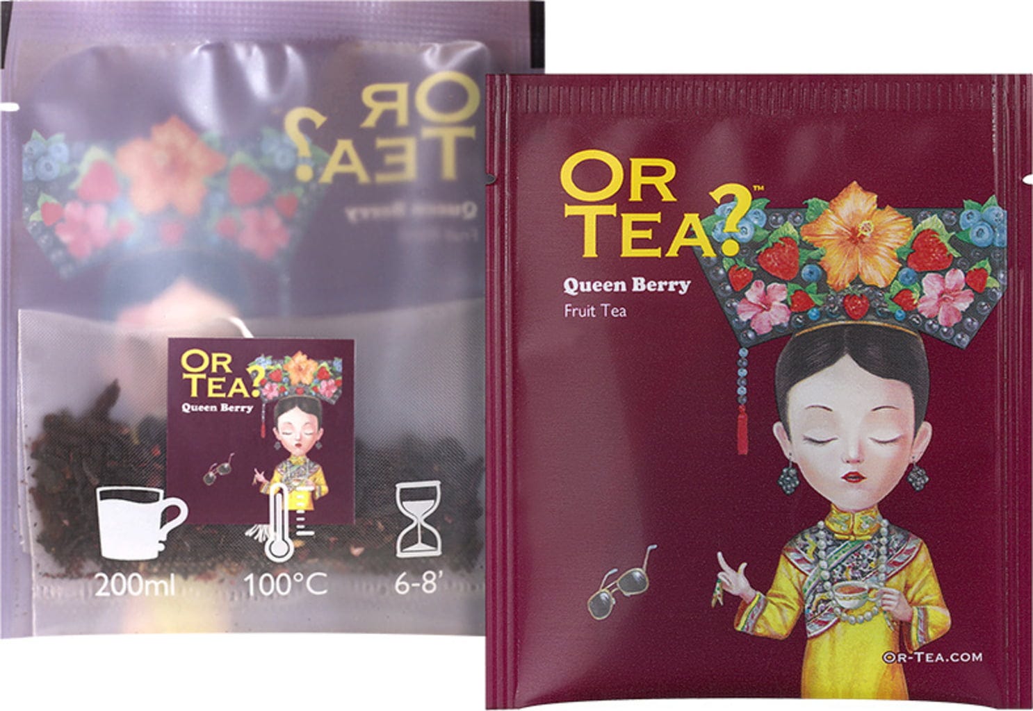 OR TEA?  BIO Queen Berry, Teebeutel-Box 10 Stk.
