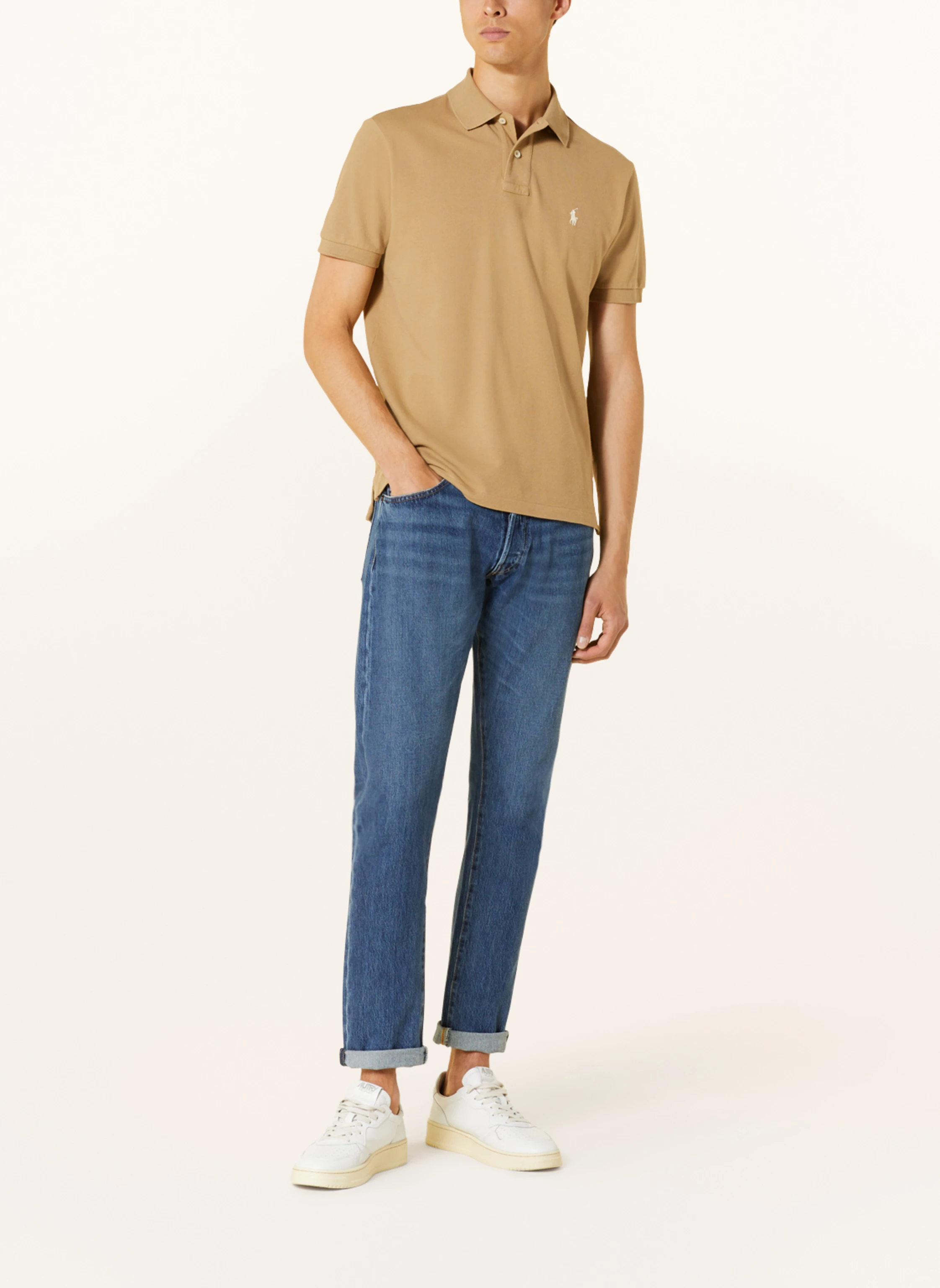 POLO RALPH LAUREN Piqué-Poloshirt Custom Slim Fit