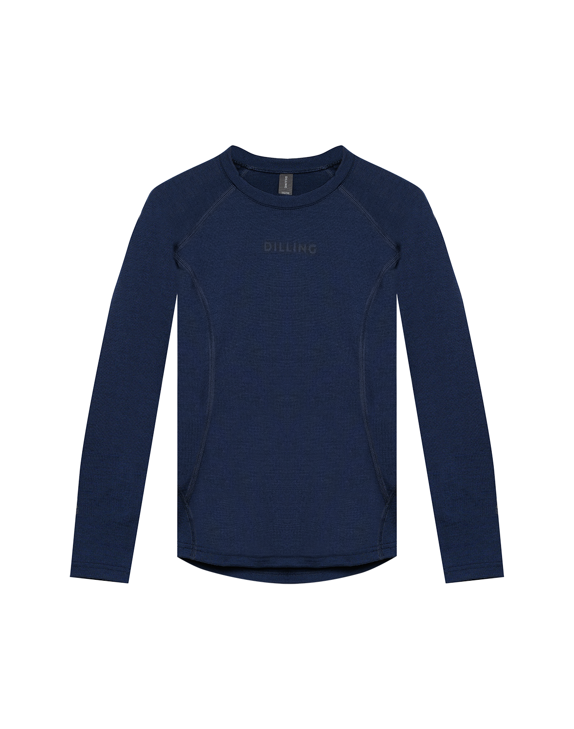 Shirt met raglanmouwen van merinowol voor kinderen