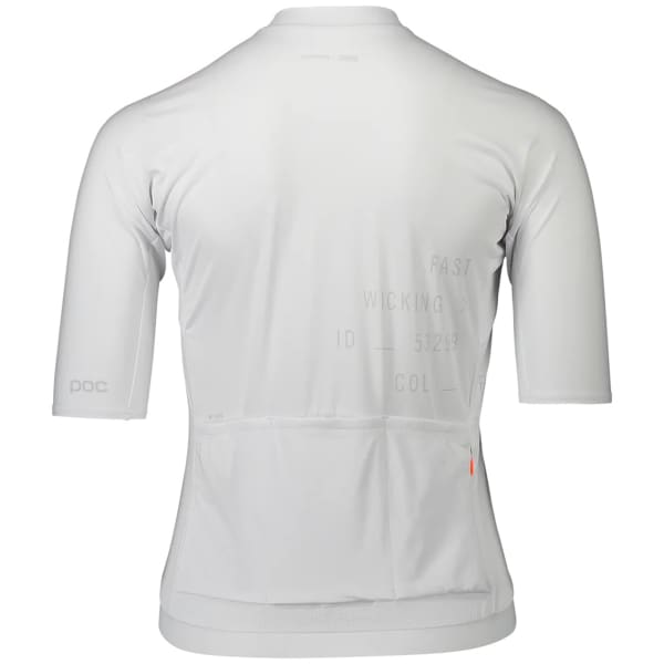 Maillot vélo POC W PRISTINE PRINT JERSEY HYDROGEN WHITE