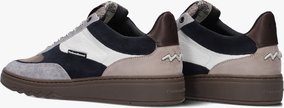 grijze floris van bommel lage sneakers sfm-10143 de kupster