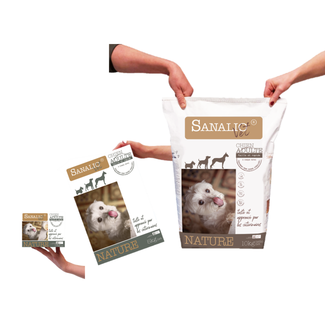 Aliment naturel pour chien adulte Sanalio