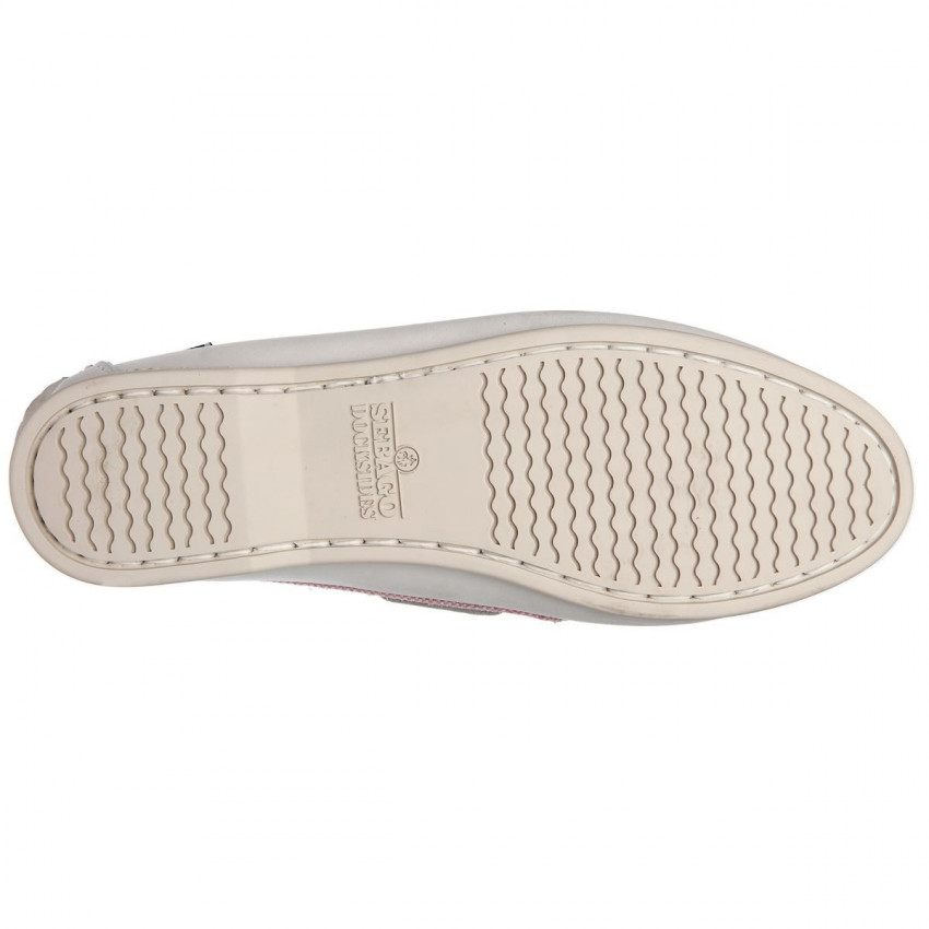 DOCKSIDES JACQUELINE NUBUCK PANAMA White PinkWhite