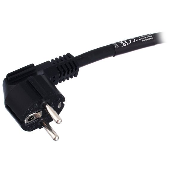 Cordial Power Twist Kabel 3m angewinkelt