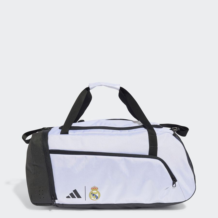 Real Madrid Duffel Sac - Blanc/Noir
