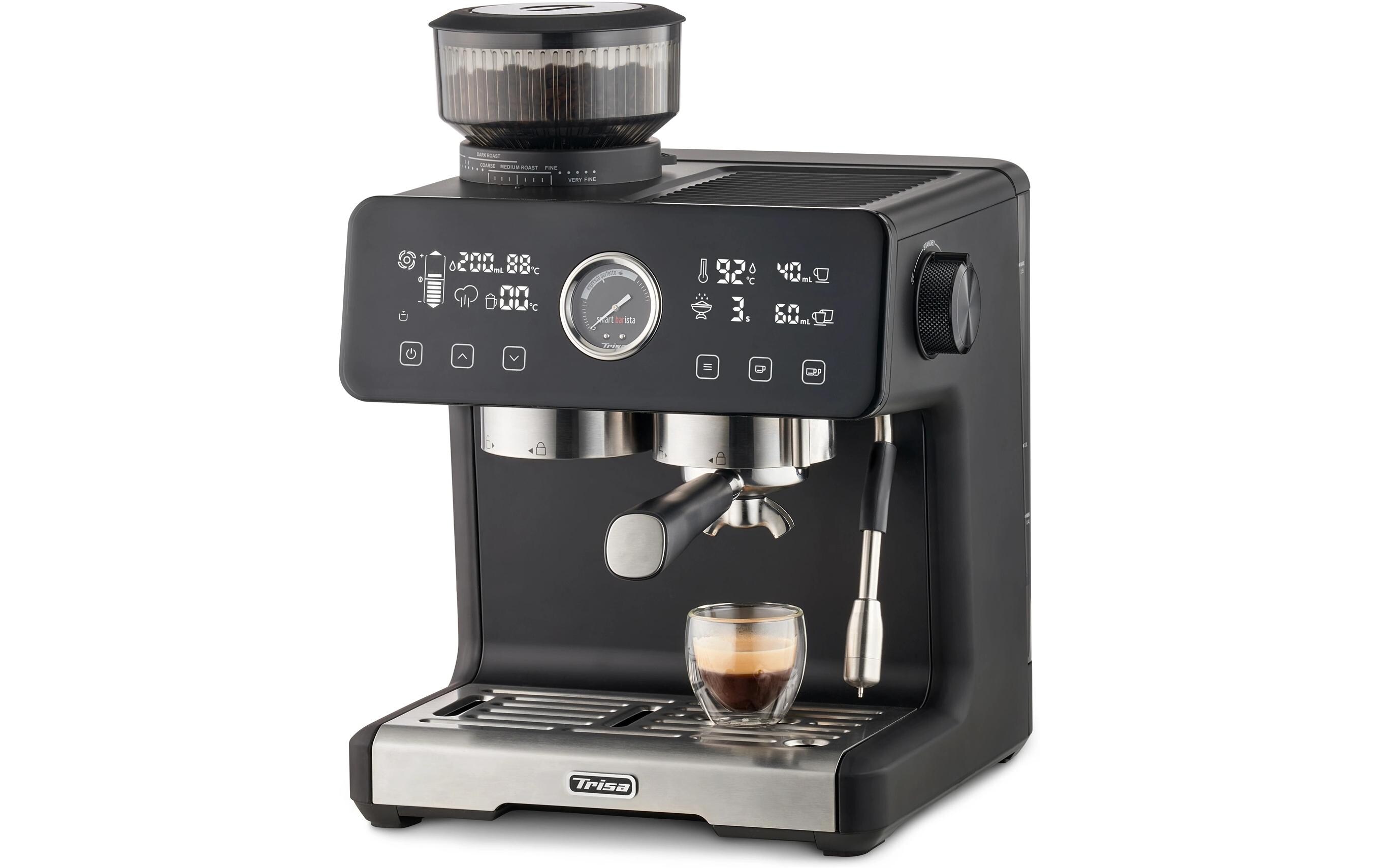 Siebträgermaschine Smart Barista Schwarz<br>Espressomaschine