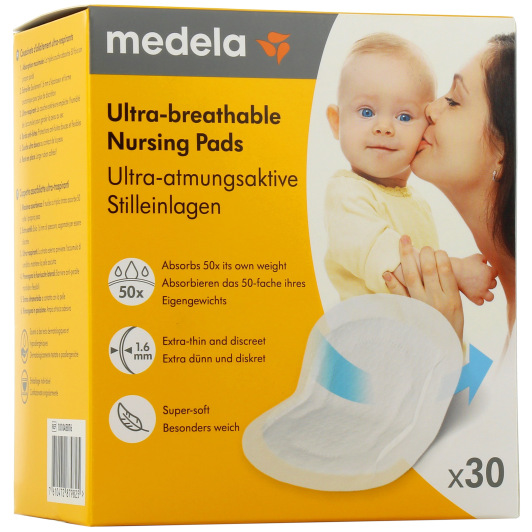 Coussinets d'allaitement jetables Ultra respirants Medela