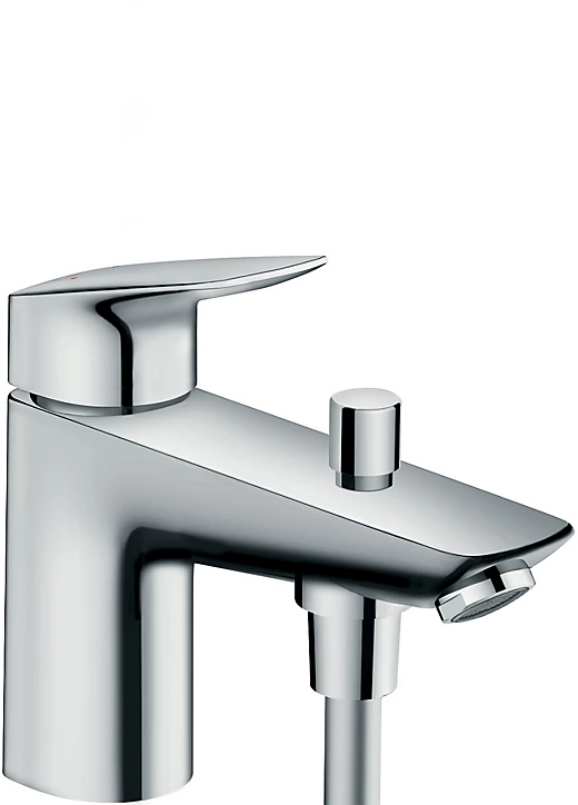 Mitigeur de baignoire chromé Hansgrohe Logis Universal