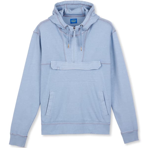 Sweatshirt OXBOW O1SCAPIO HOODED OVERDRYED BLEU FUMEE