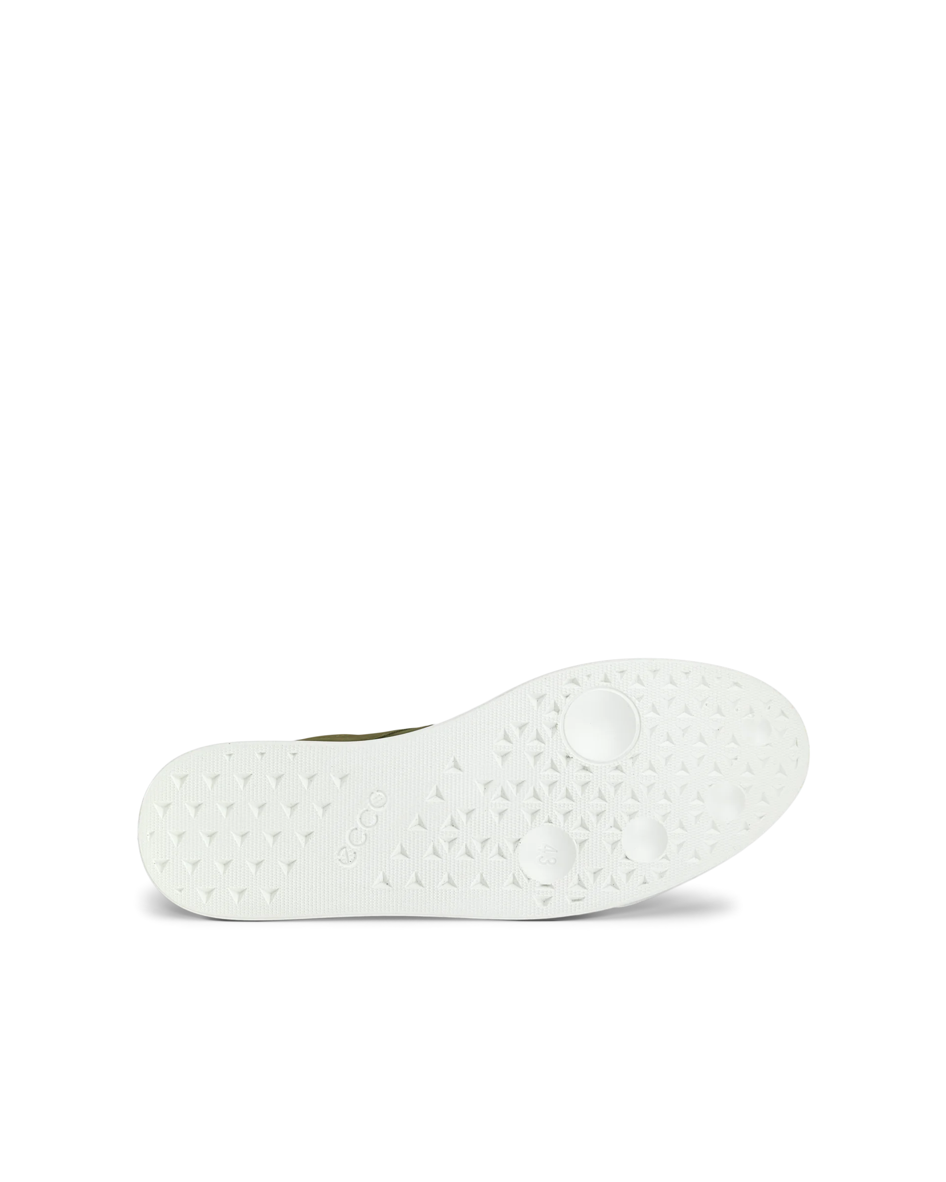 ECCO STREET LITE M Herren Sneaker aus Nubukleder Grün