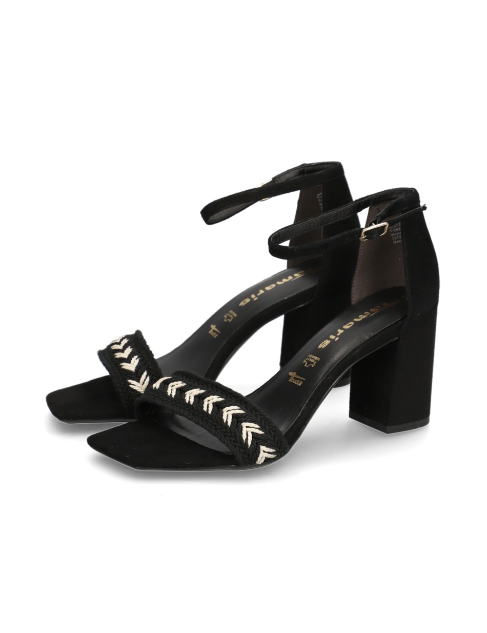 Veloursleder Sandale