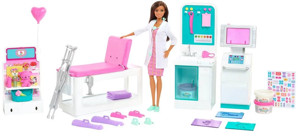 COFFRET POUPEE CLINIQUE DE BARBIE