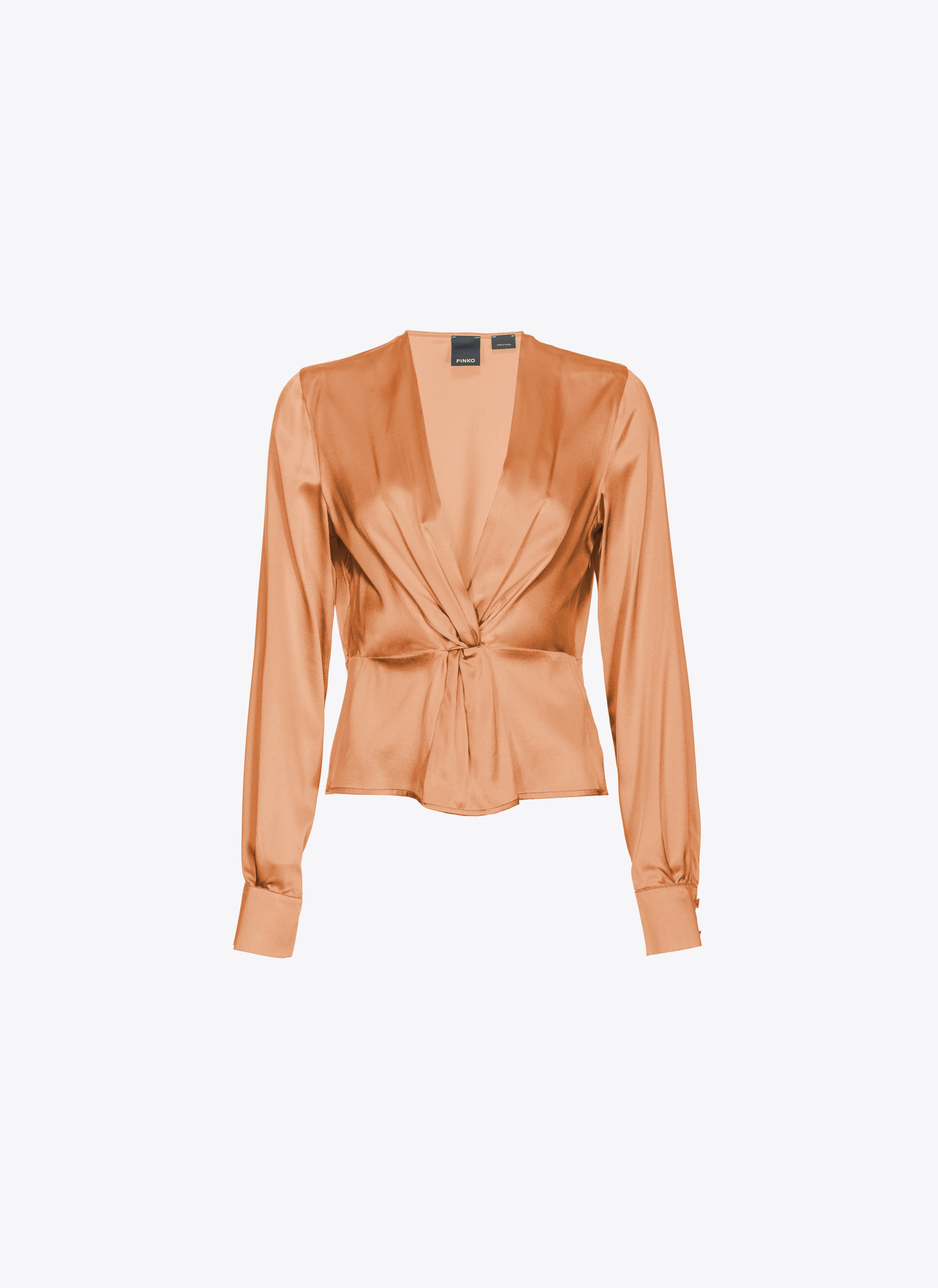 Blouse à manches longues | Orange