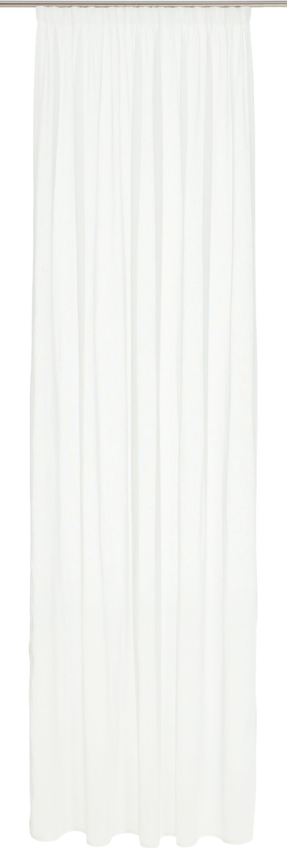 PAOLO Fertigvorhang Tag - Weiss / B: 150.0 cm x H: 250.0 cm