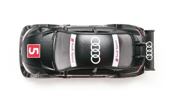 Siku SIKU 1580, Audi RS 5 racing car, metal/plastic, multicolored, large rear wing, toy car for children