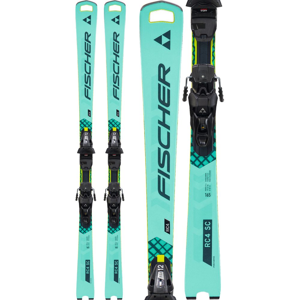Fischer RC4 Worldcup SC 24/25 Ski Damen inkl. RSX 12 GripWalk® Powerrail Bindung