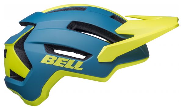 Casque Bell 4Forty Air Mips Bleu Mat Jaune Hiviz