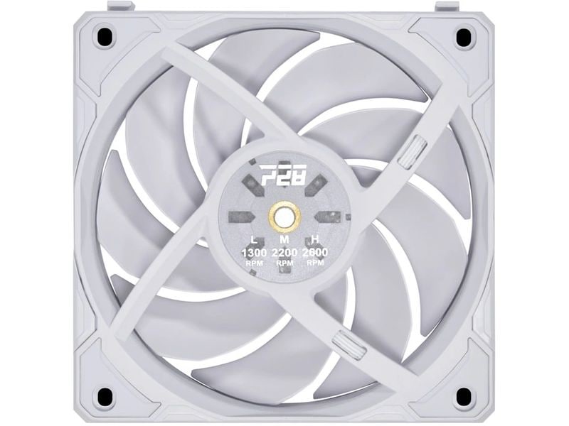 Lian Li PC-Lüfter Uni Fan P28 3er Pack - 120 mm, Weiss 120-mm-Hochleistungslüfter im 3er-Pack
