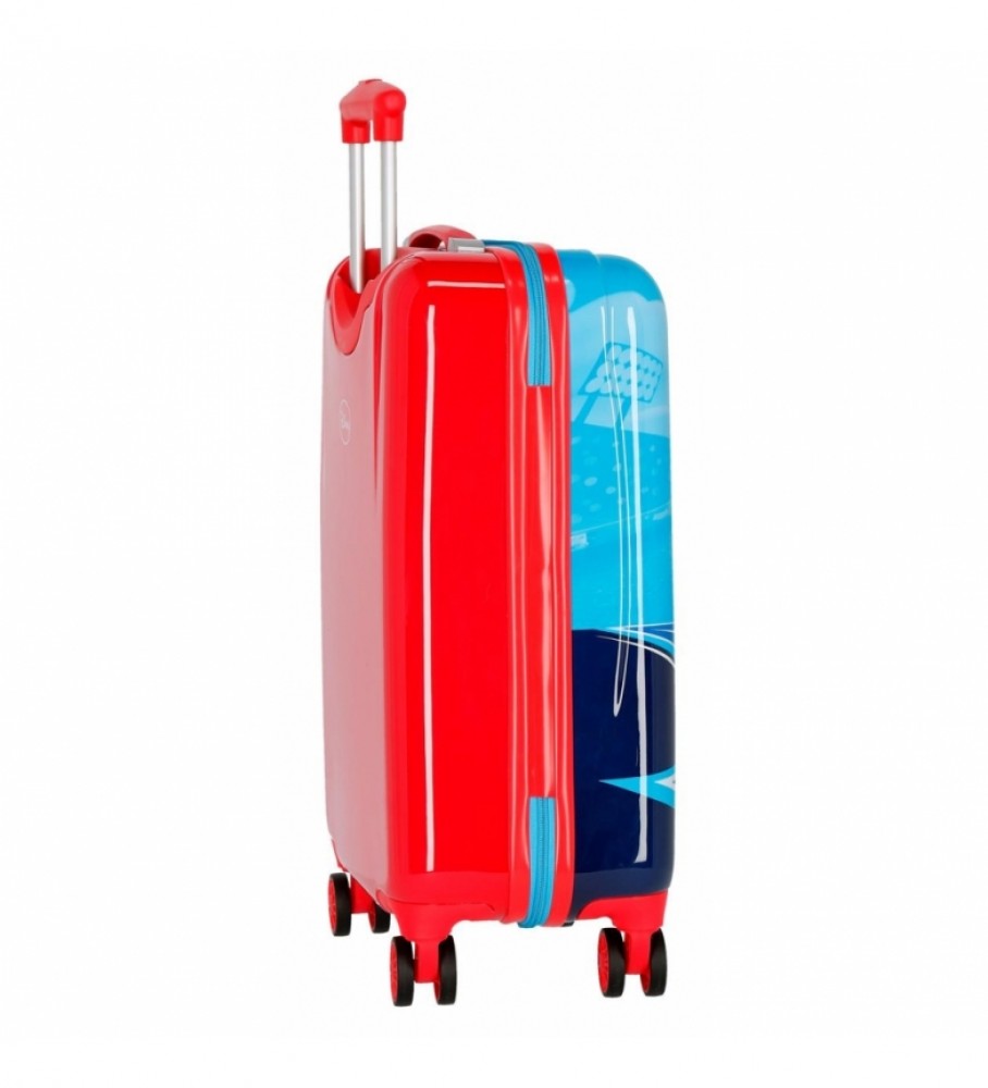 Disney Maleta Lets Roll Mickey Vermelho -34x66x10cm-