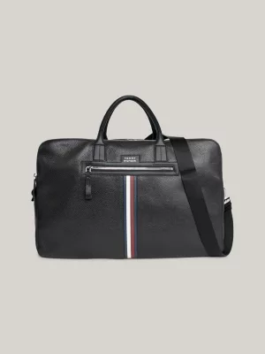 Bolsa de viagem premium em couro com fita exclusiva