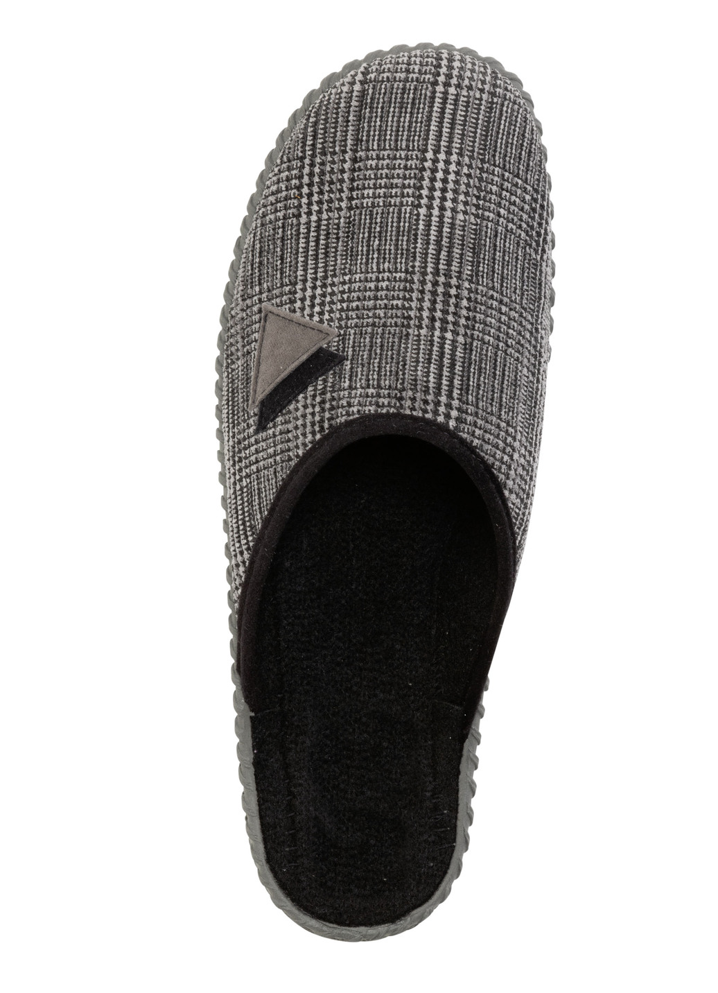 Textil-Pantoffel mit anatomisch geformtem Fußbett