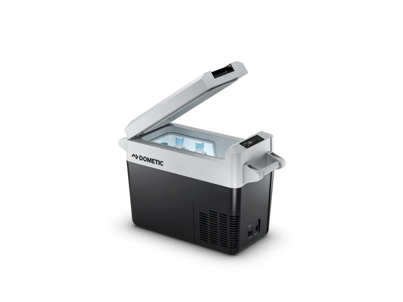 Dometic CFF20 - Transportabelt køleskab - bredde: 28.3 cm - dybde: 66 cm - højde: 43 cm - 21 liter - Klasse C - mørkegrå