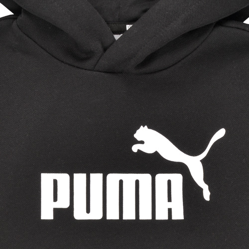 Puma - ESSENTIAL BIG LOGO HOODIE - Noir