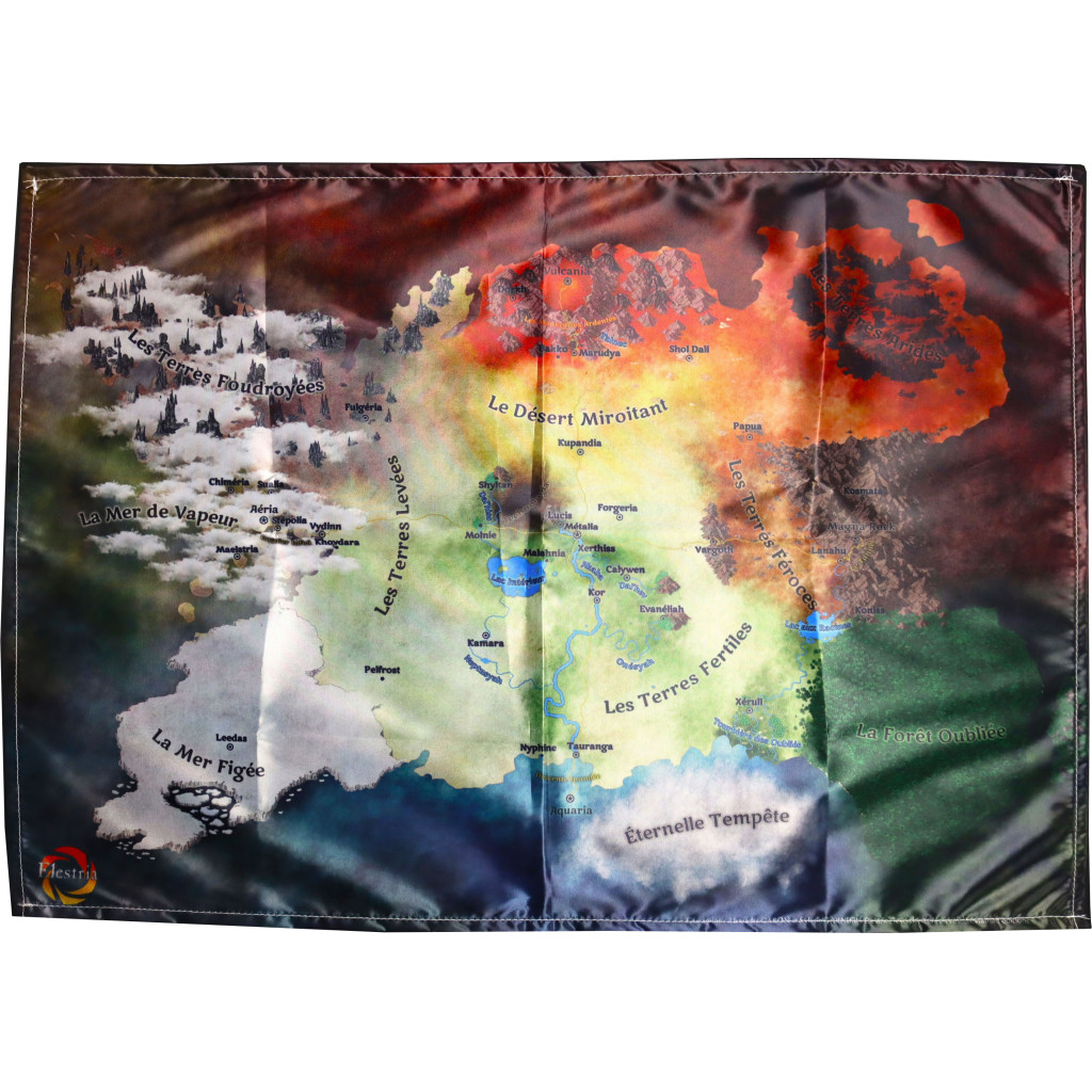 Elestria - Carte d'Elestria