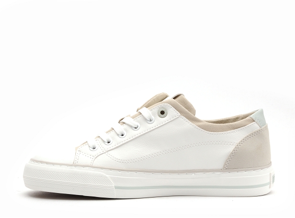 Mustang basses femme 1272310 blanc