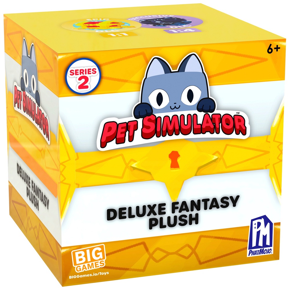 Pet Simulator Serie 2 20cm Deluxe Fantasy Plüschtier Überraschungsbox