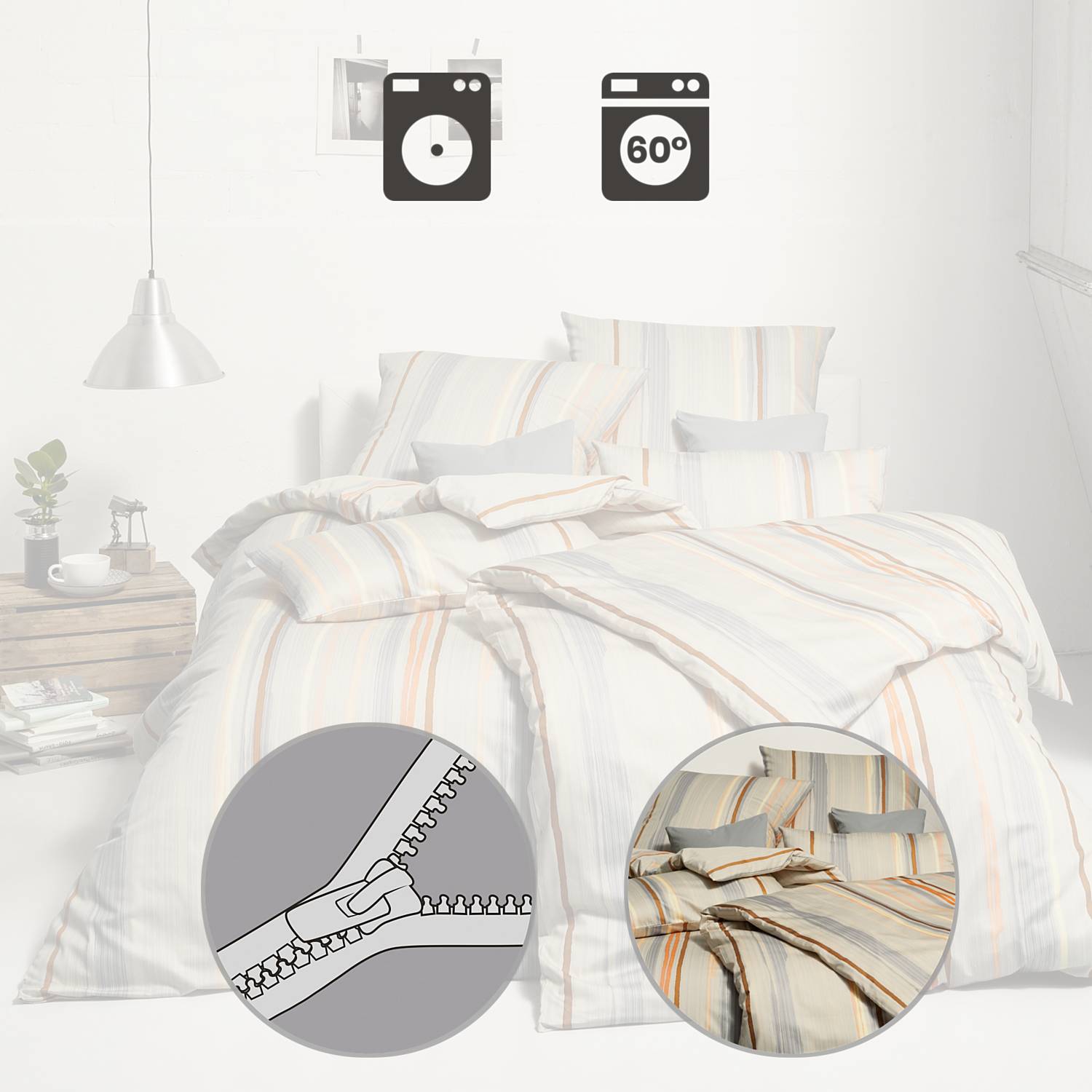 Estella Mako-Interlock-Jersey Bettwäsche