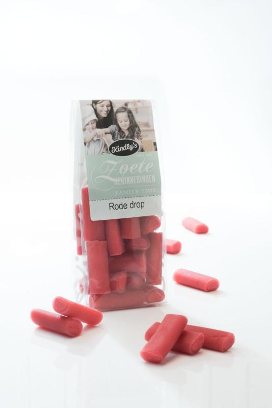 Kindly's Rode Aardbeien Drop 175 Gram
