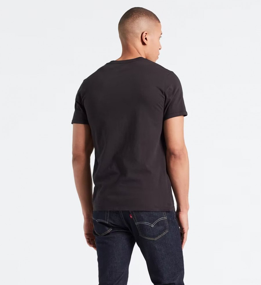 Camiseta Levi's Original de manga curta, preta