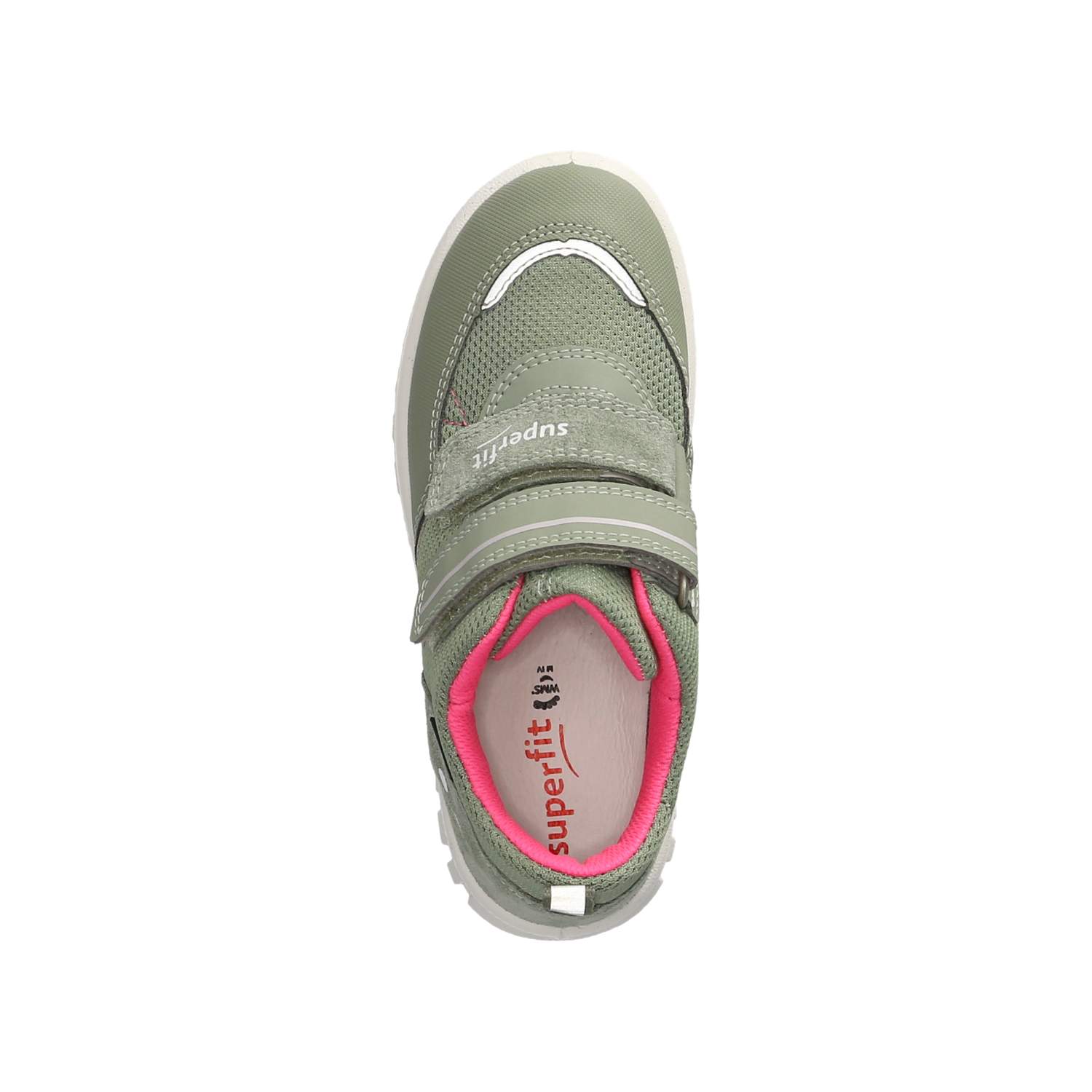 Superfit Klettschuhe SPORT7 MINI - hellgrün/pink