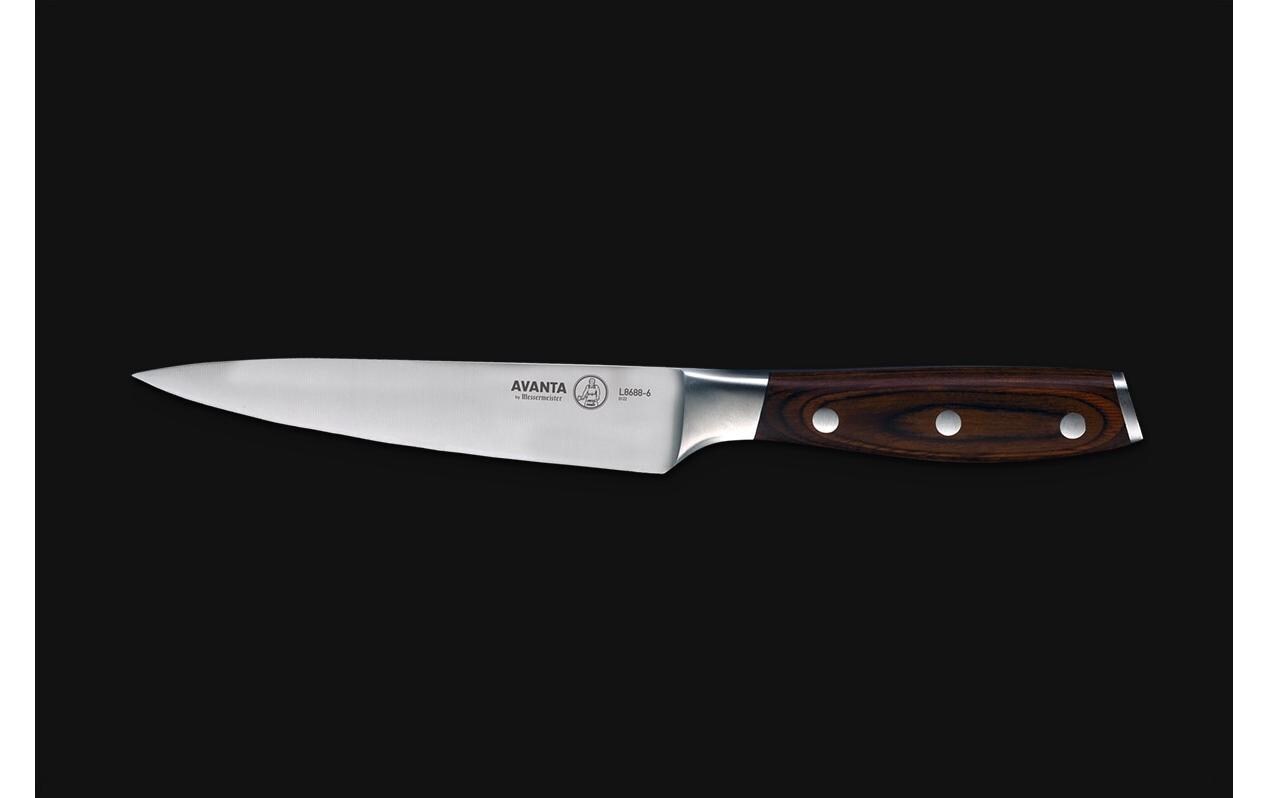 Messerblock-Set mit Messer Avanta Pakkaholz<br>10-teiliger Messerblock