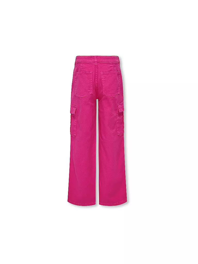 ONLY Mädchen Cargohose KOGYARROW-VOX pink
