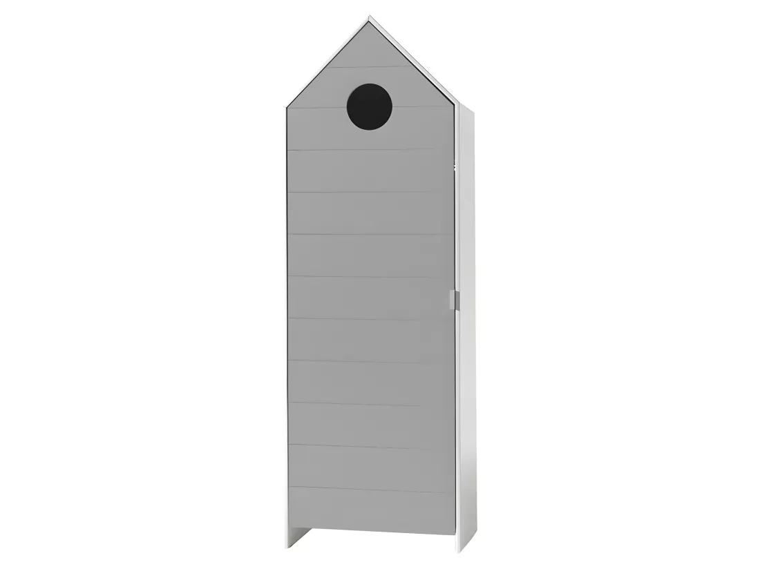 Pack - Lit Cabane Enfant & Armoire 