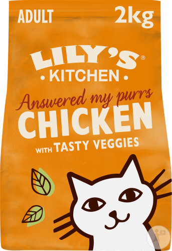 Lily's Kitchen Croquettes Pour Chat Adulte Poulet Pommes De Terre Et Foie 2kg