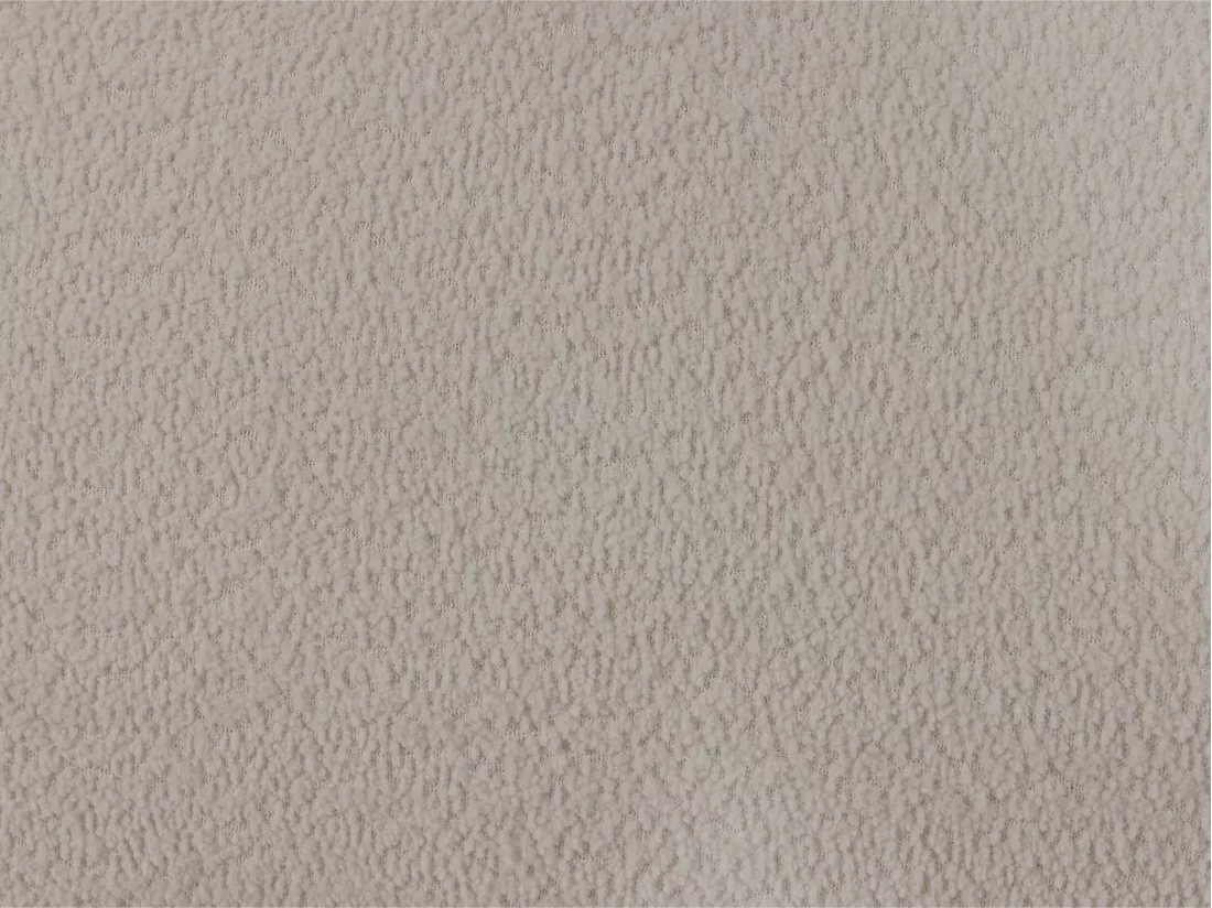 Canapé 3 places convertible en tissu bouclette beige ISSORO II