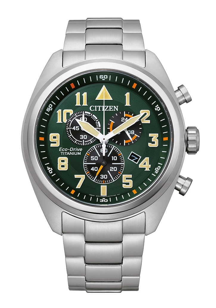 Citizen Eco-Drive Super Titanium Herrenchronograph